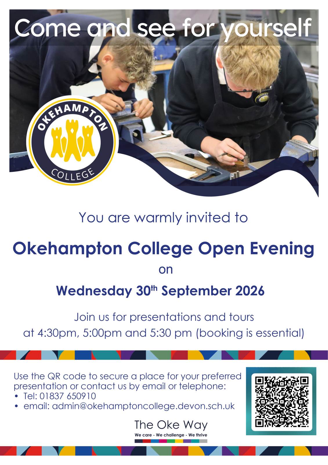 Open Evening Invitation